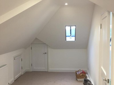 Bungalow to house conversion in Oxted