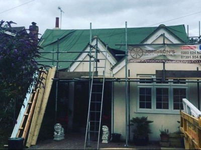 large double dormer extension bungalow to house