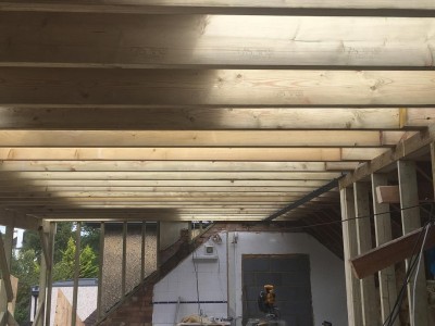 large double dormer extension bungalow to house