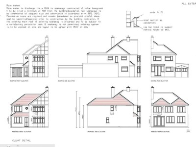large double storey extension west wickham