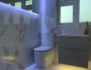 nearly completed bathroom