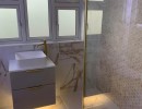 nearly completed bathroom