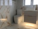nearly completed bathroom
