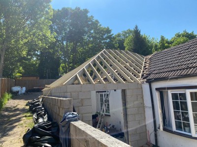 Roof replacement on a house in Beckenham