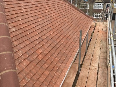 Roof replacement on a house in Beckenham